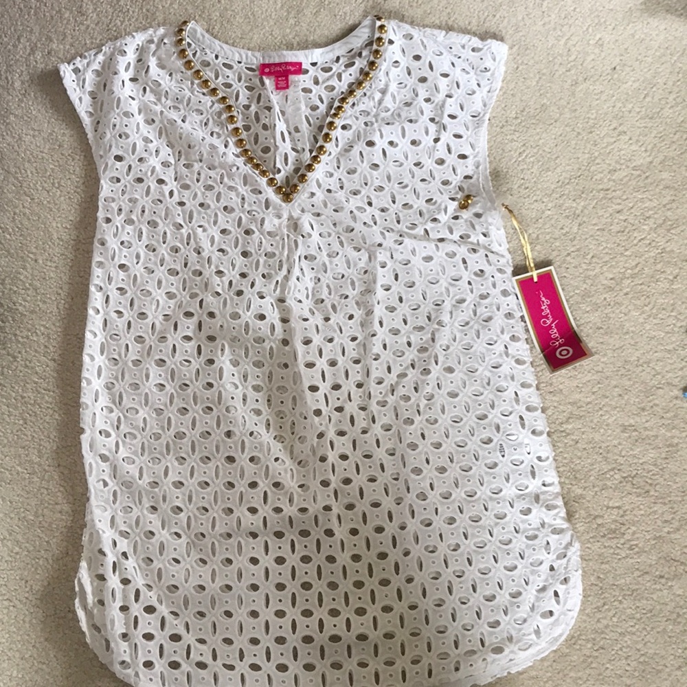 Lilly Pulitzer beach cover up